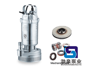 Q(D)X-S 小型不锈钢耐酸碱潜水泵