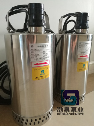 不锈钢耐酸碱潜水泵_QDN3-25-0.55KW