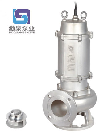 JYWQ15-15-1.5S_不锈钢耐酸碱搅匀排污泵